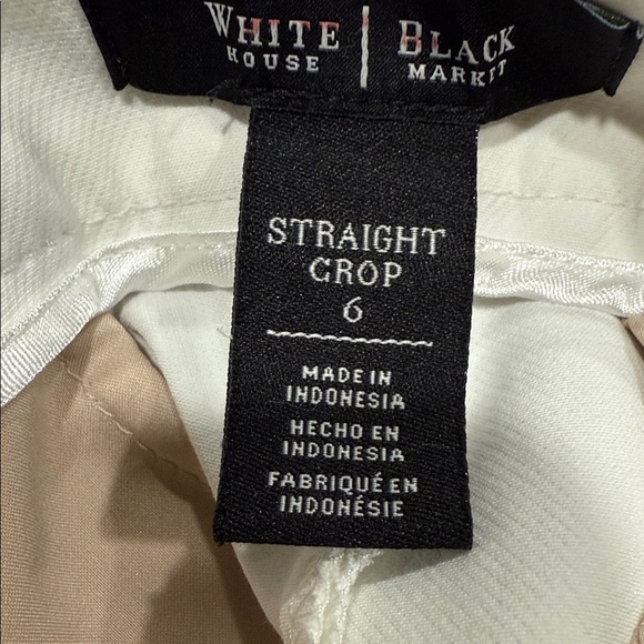 White House Black Market Straight Crop Pants - Picture 8 of 8